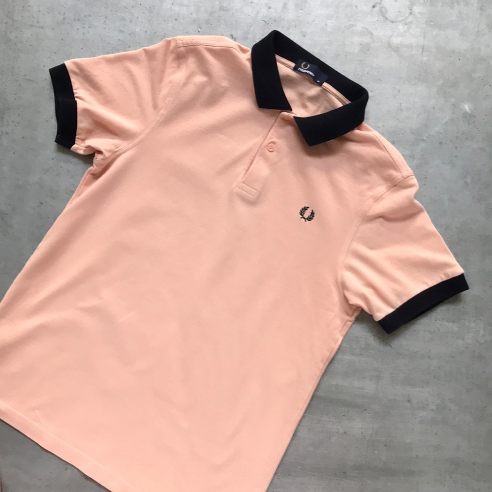 Fred Perry Pink Polo Shirt - Youth Medium